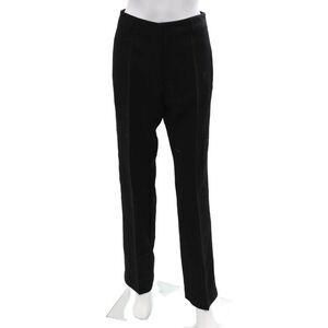 Agatha Paris Unisex Black Dress Pants Acetate Size 40